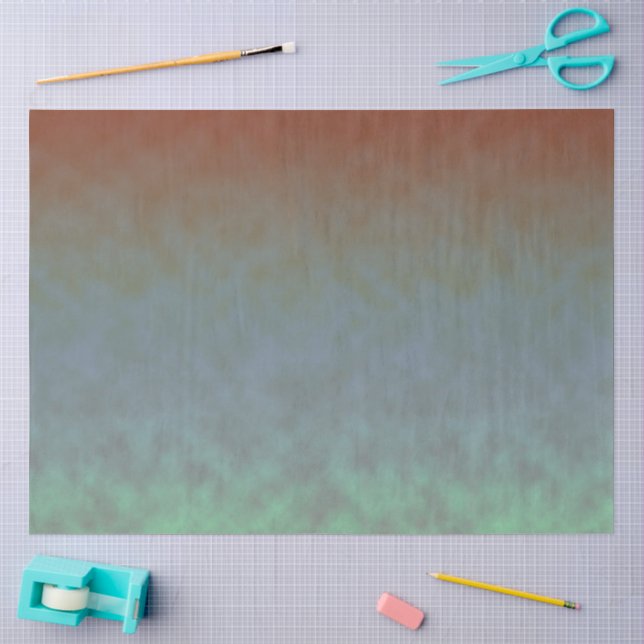 Papel De Seda Travessia Desgastada pelo Tempo (Arte )