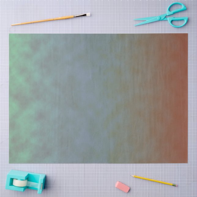 Papel De Seda Travessia Desgastada pelo Tempo (Arte )