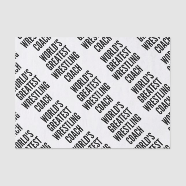 Papel De Seda Treinador de Luta do Mundo (Frente )