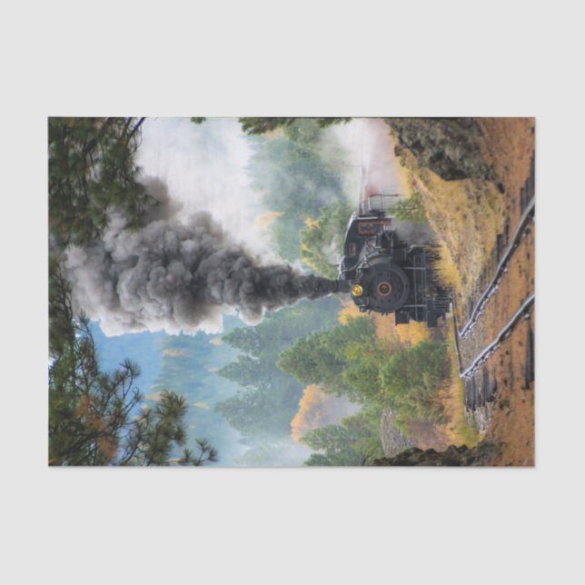 Papel De Seda Trem 19 (Frente )