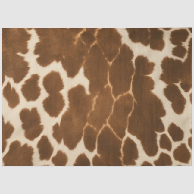 Papel De Seda Trendy Cow Faux Leather Elegant Collection (Frente )