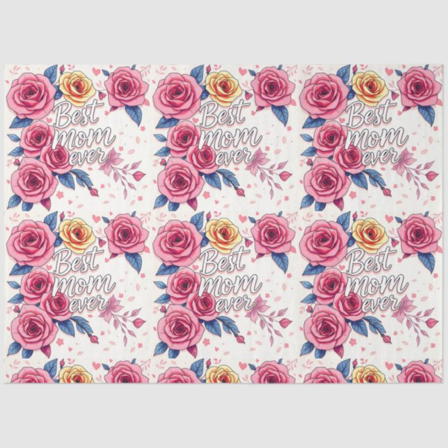 Papel De Seda Trendy Floral Luxury Coleção (Frente )
