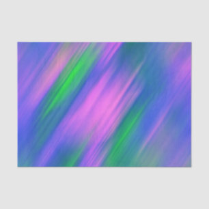 Papel De Seda Trendy Neon Bright Abstrato verde-rosa azul