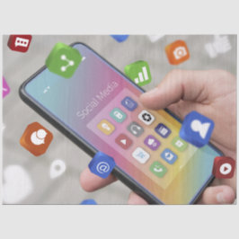 Papel De Seda Trendy Social Media Design