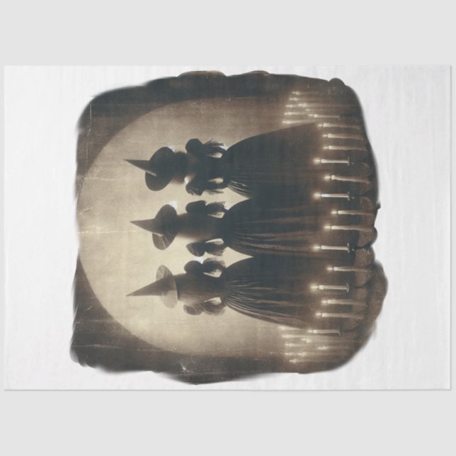 Papel De Seda Três Bruxas Antigas (Frente )