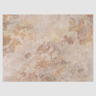 Papel De Seda Trevas e Rosas em Creme