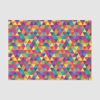Papel De Seda Triângulos Brilhantes Profundos - Padrão moderno d