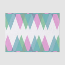 Triângulos rosas e verdes