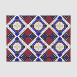 Papel De Seda Tribal, Felicidade, Zia Nativa Americana