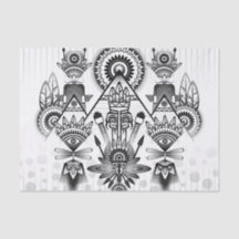 Tribal Nativo abstrato