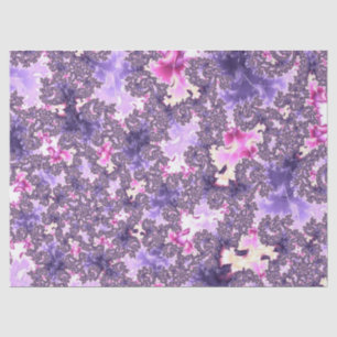 Papel De Seda Trippy Funky Boho Groovy Pastel Espiral Arte Fract