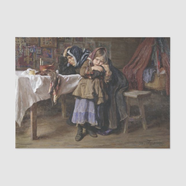 Papel De Seda Tristeza e luto (simpatia após o aborto) (Frente )