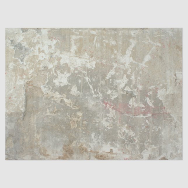 Papel De Seda Trituração em relevo desidratada Textura em parede (Frente )