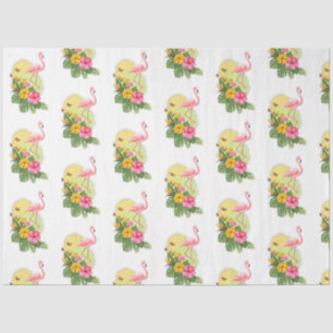 Papel De Seda Tropical Flamingo Series Design 11