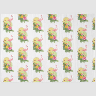 Papel De Seda Tropical Flamingo Series Design 11