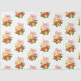 Papel De Seda Tropical Flamingo Series Design 13