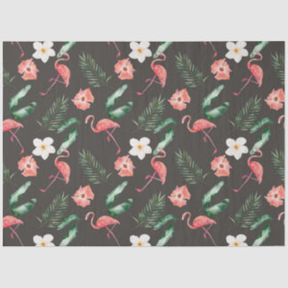 Papel De Seda Tropical Flamingo Series Design 18