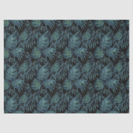 Papel De Seda Trópicos havaianos Monstera deixam papel-tecidos