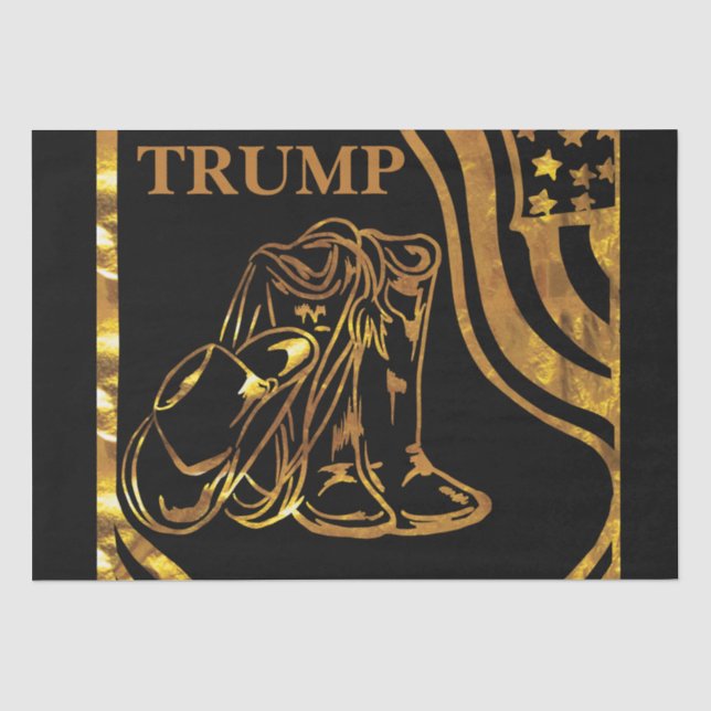 PAPEL DE SEDA TRUMP (Frente )
