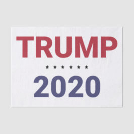 Papel De Seda Trump 2020 (Eleições nos EUA)