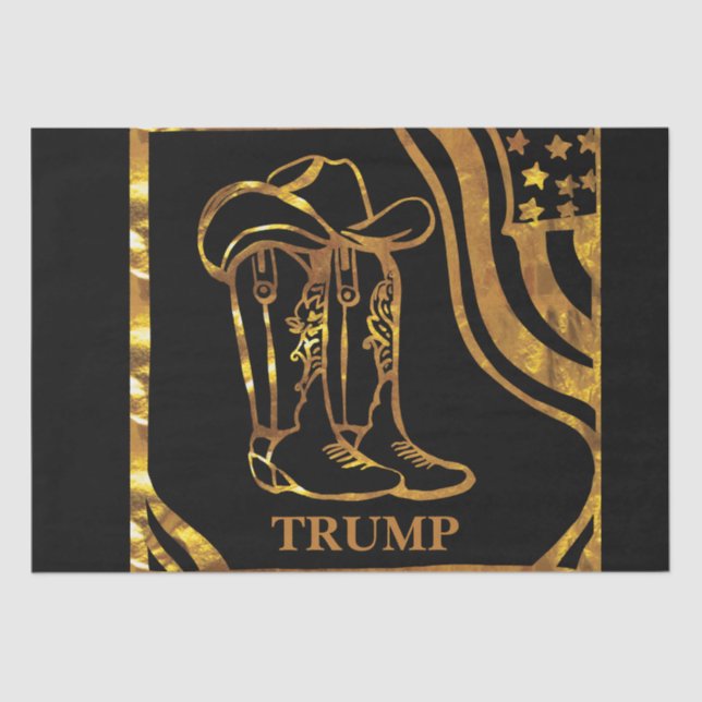 PAPEL DE SEDA TRUMP 2024  (Frente )