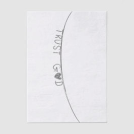 Papel De Seda Trust God