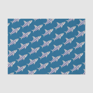 Papel De Seda Tubarão-animal de biquíni divertido