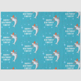 Papel De Seda Tubarão-gato na Festa de Aniversário de criança Oc