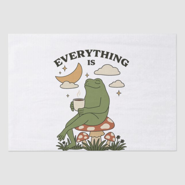 Papel De Seda Tudo é notável (Frente )