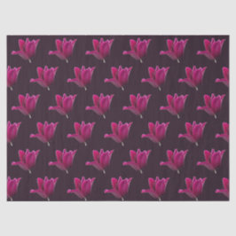 Papel De Seda Tulipa Rosa Escura