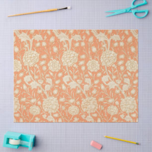 Papel De Seda Tulipa Selvagem Padrão Floral Vintage de William M