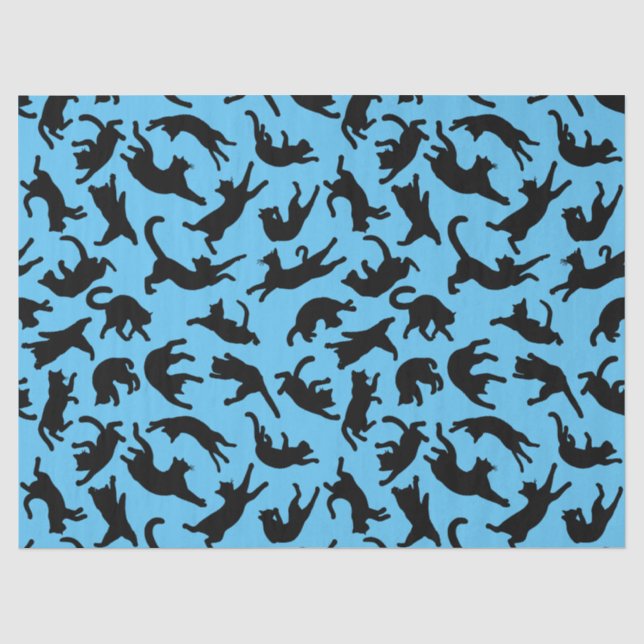 Papel De Seda Tumbindo de Gatos (Frente )