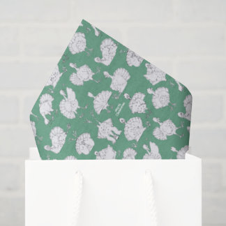 Papel De Seda Turkeys engraçados e Christma na Fazenda!
