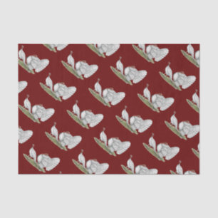 Papel De Seda Turkeys White Holland