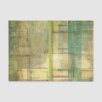 Turquesa e pintura de Abstrato verde