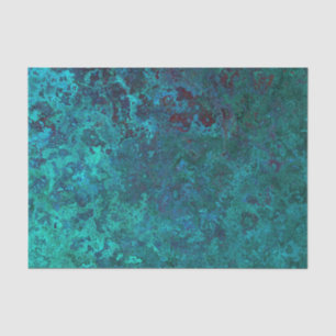 Papel De Seda Turquoise Faux Gemstone Decoupage