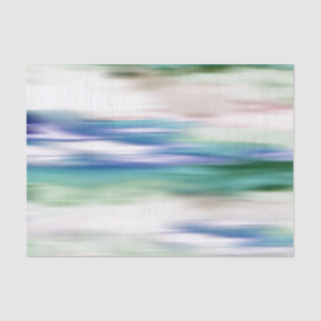 Papel De Seda Turquoise Horizon (Frente )