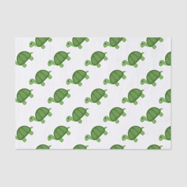 Papel De Seda Turtle Emoji (Frente )
