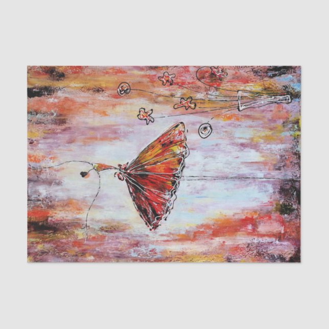 Papel De Seda Tutu Ballerina Decoupage (Frente )