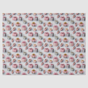 Papel De Seda Tutu Fofo Aniversário de Bailarina Rosa