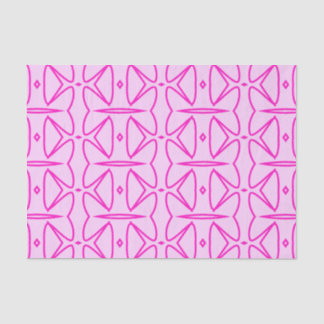 Papel De Seda Two Toned Pink Pattern Tissue Paper