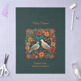 Papel De Seda Two Turtle Doves