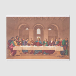 Papel De Seda Última Ceia de Jesus Cristo