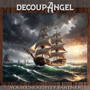 Papel De Seda Última posição de Galeone - Desligamento -