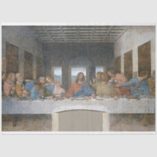 Papel De Seda Último jantar, Leonardo da Vinci, 1495-1498