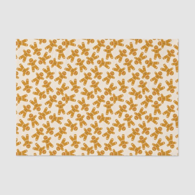 Papel De Seda Um Biscoito Gingerpão (Frente )