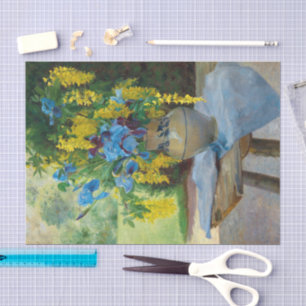 Papel De Seda Um Buquê Floral   Ella Wetzko-Ehrenberger