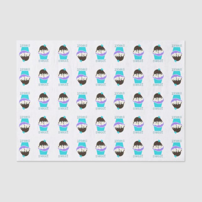 Papel De Seda Um Cheio de doçura (Frente )