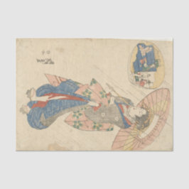 Papel De Seda Um Chuveiro Japonês