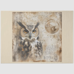 Papel De Seda Um Design 10 Vintage Esoteric Stars Series
